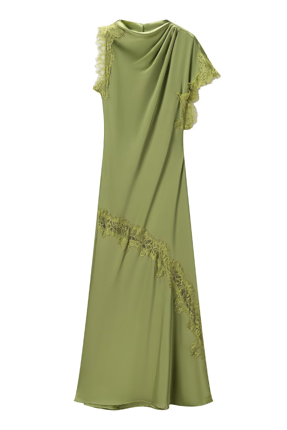 Olive Nocturne Gown