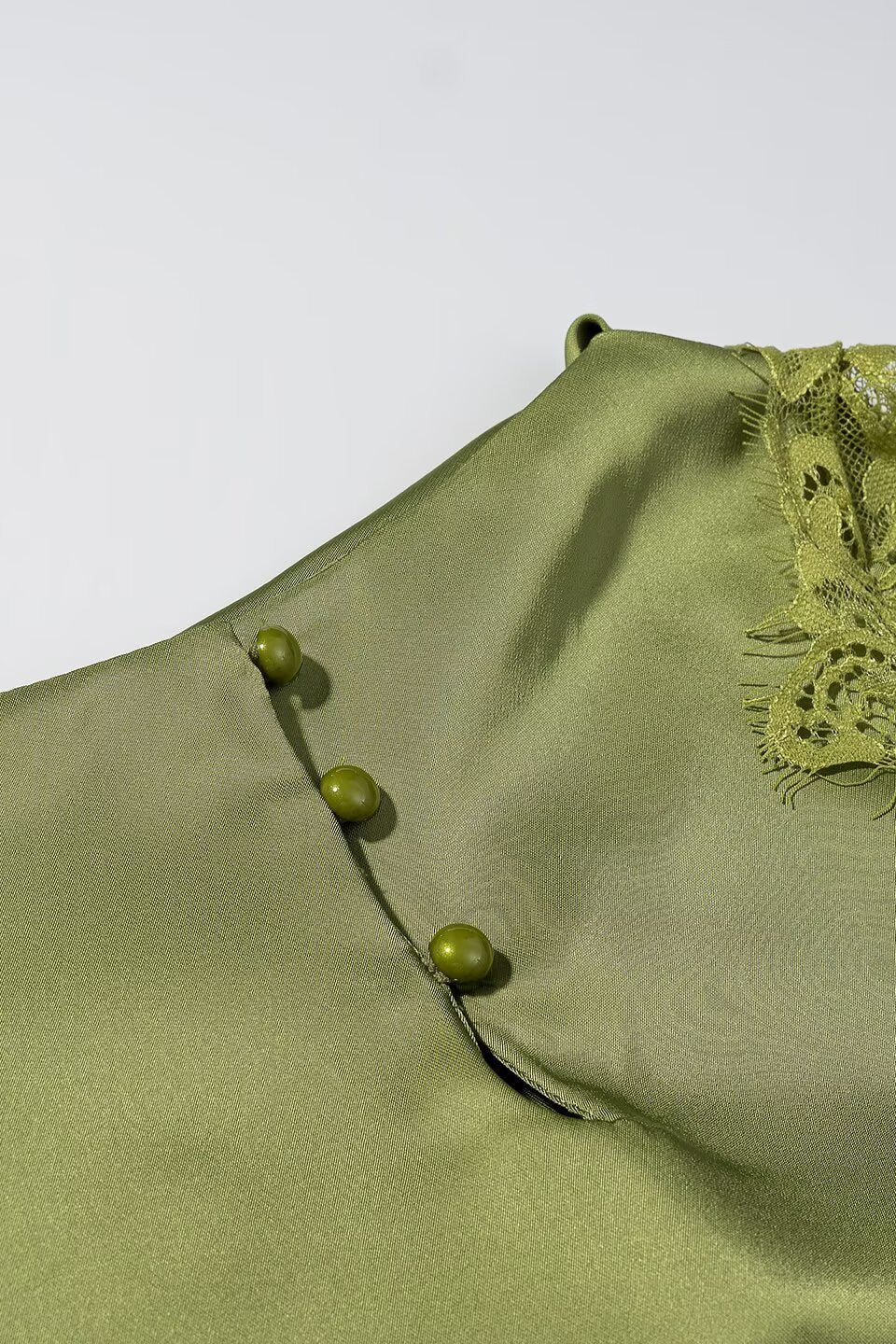 Olive Nocturne Gown