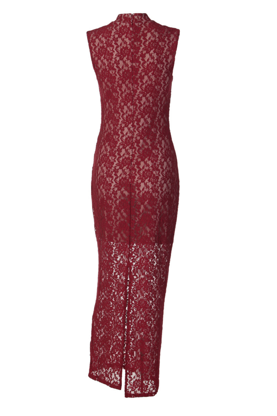 Crimson Orchid Qipao