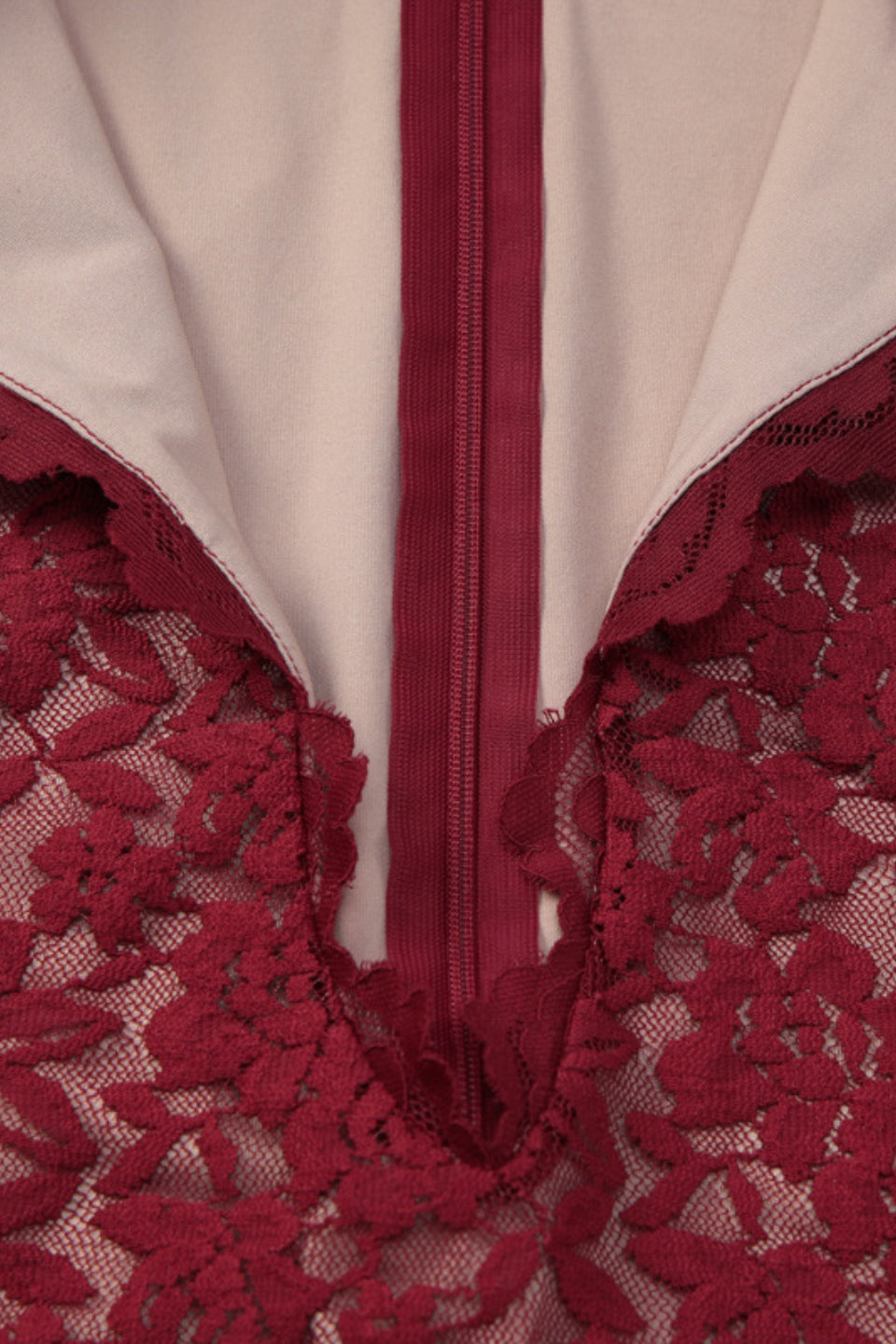Crimson Orchid Qipao
