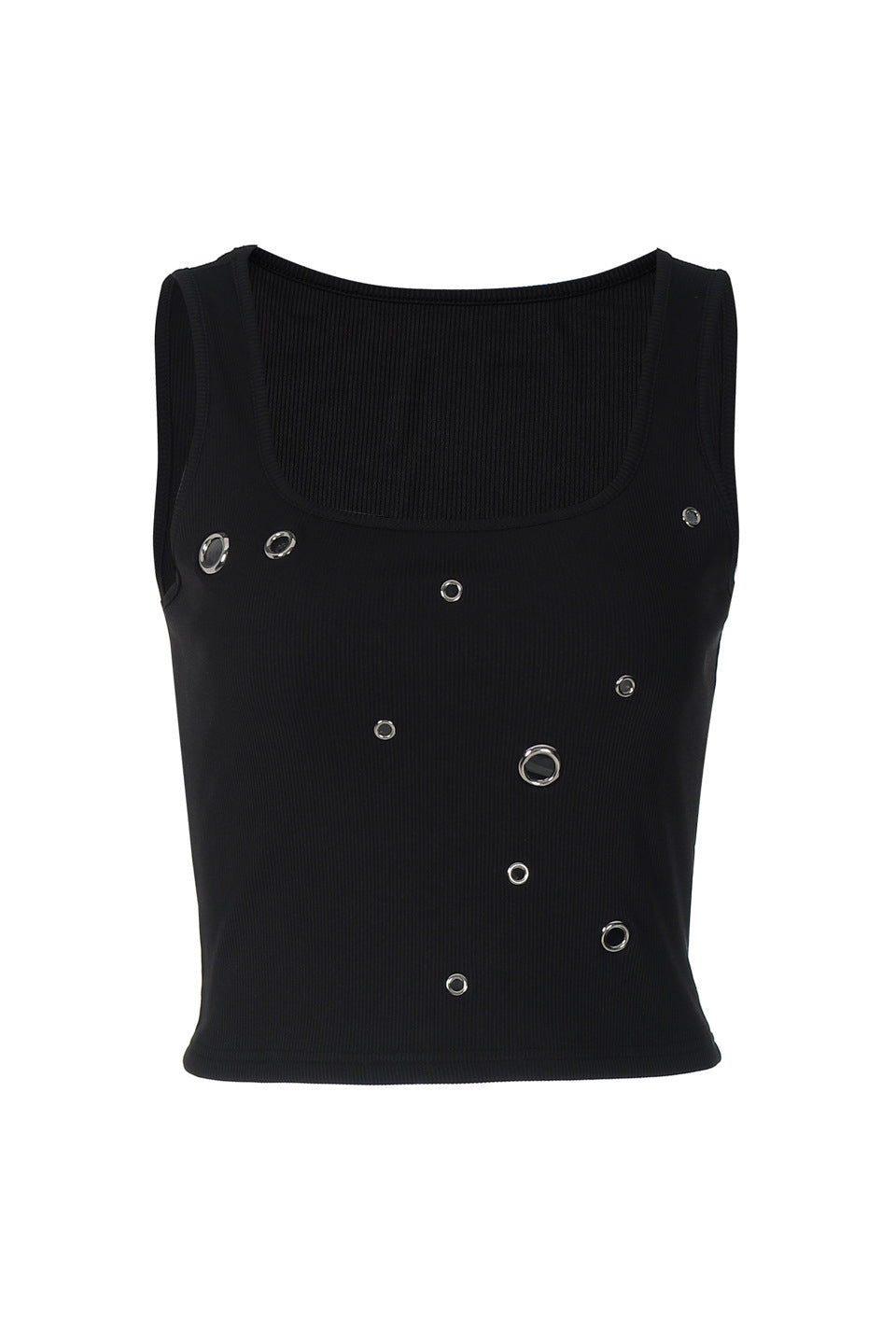 Rebel Eyelet Tank Top