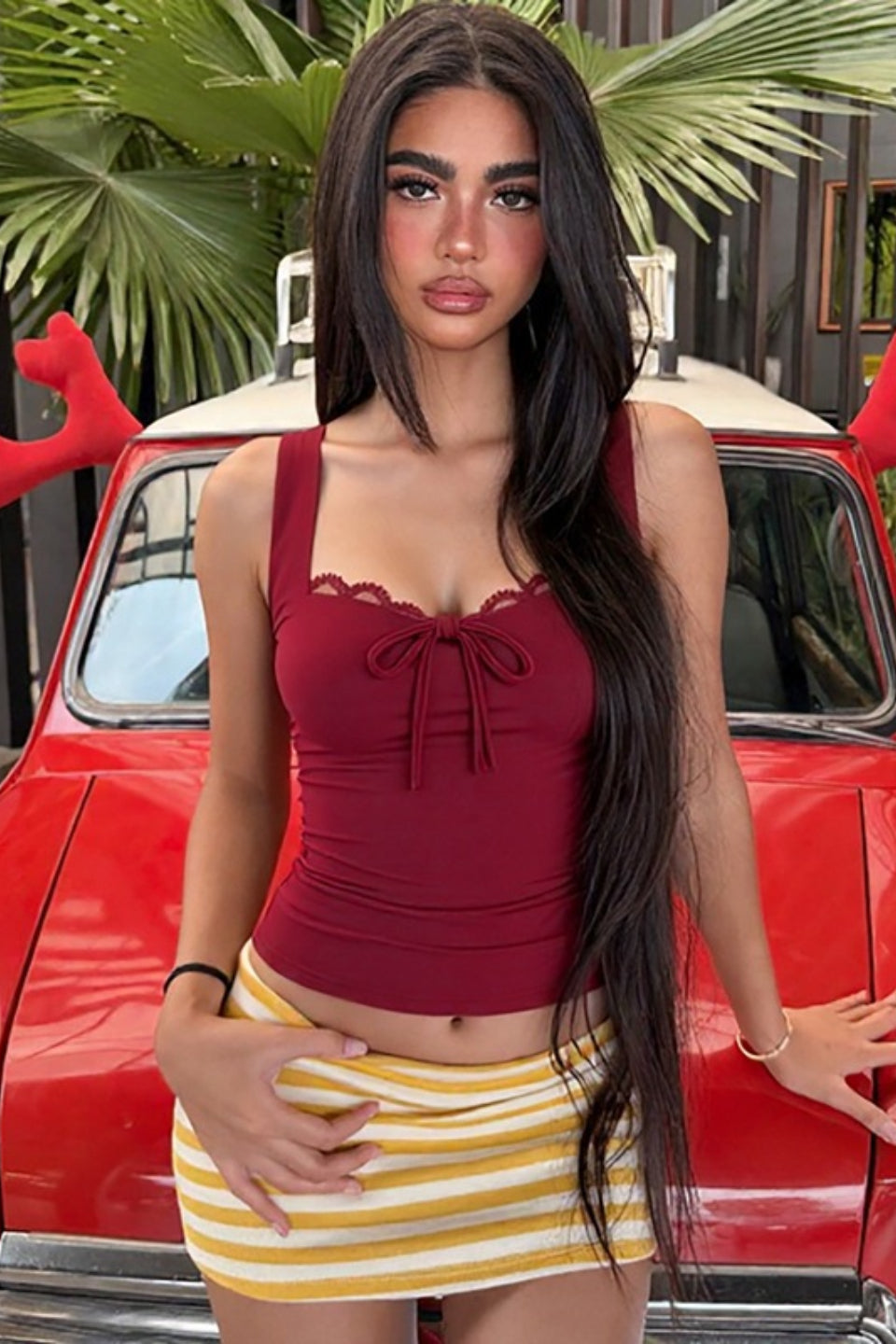 Bordeaux Muse Tank Top