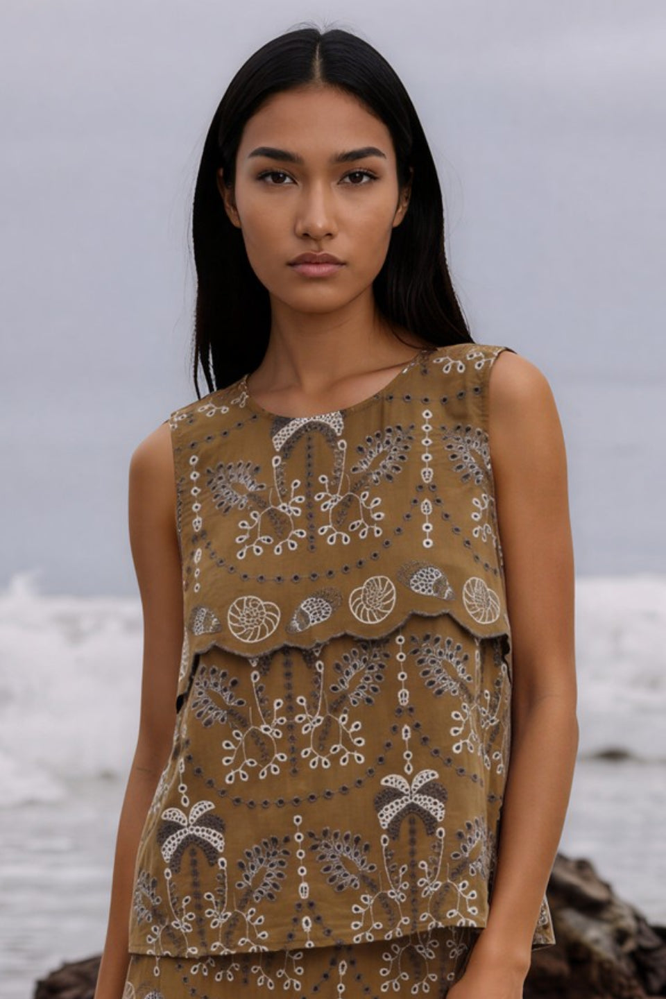 Palm Haven Top