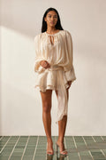 Champagne Glow Mini Dress