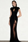 Noir Orchid Gown