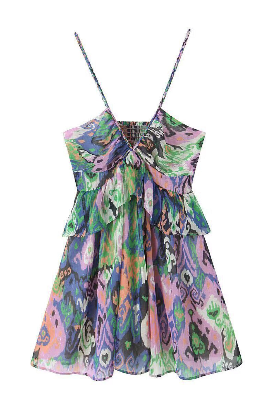 Solstice Bloom Mini Dress