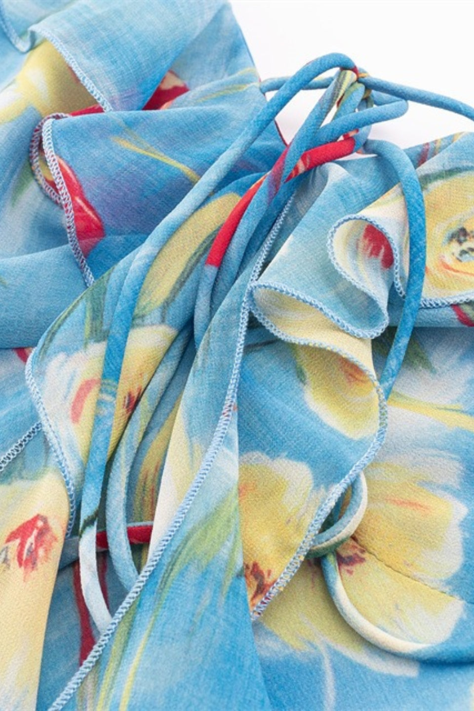 Poppy Skies Midi Dress