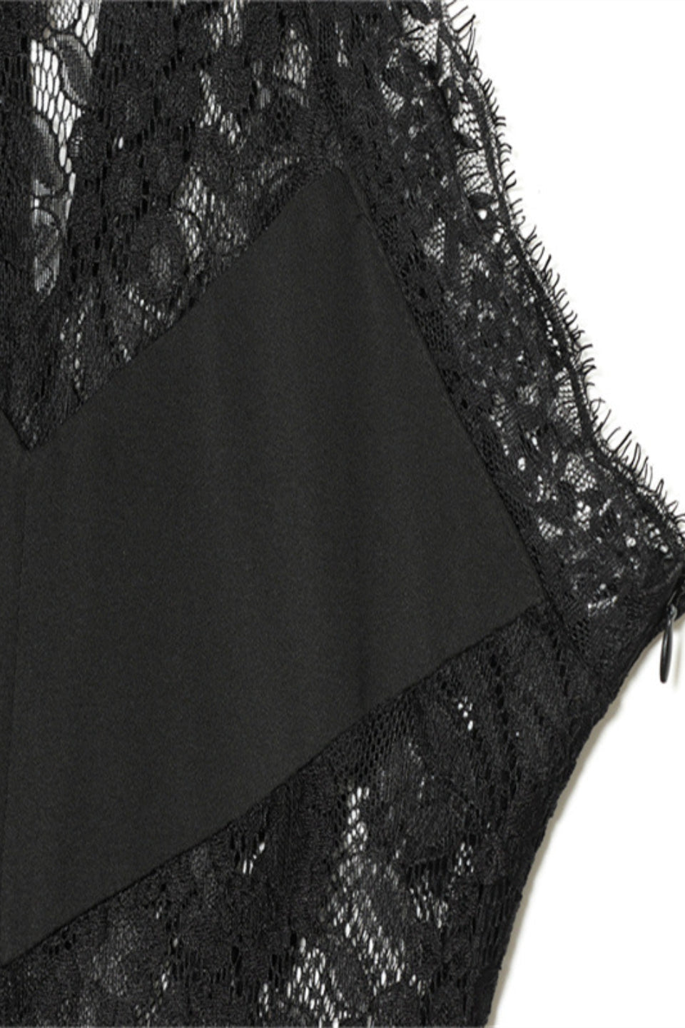 Midnight Lace Mermaid Maxi Dress