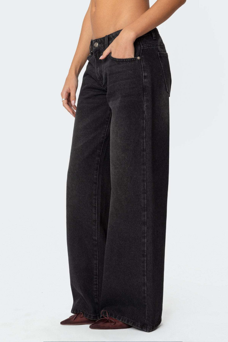 Midnight Bow Jeans