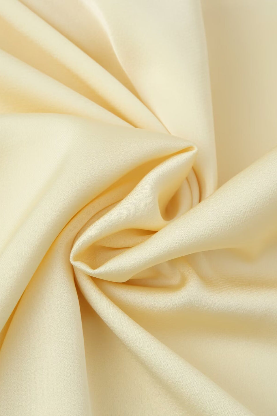 Ivory Noir Satin Gown