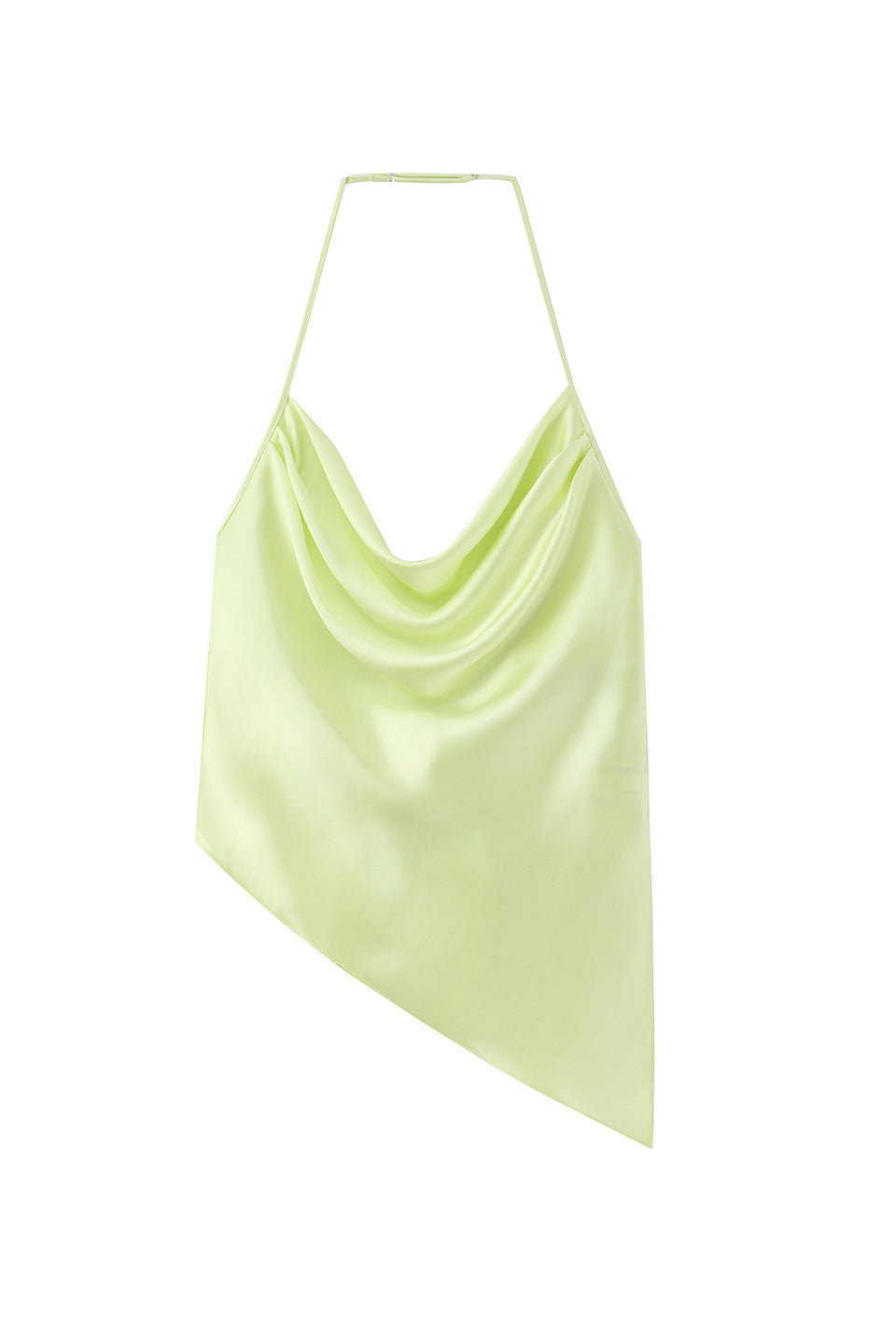 Lime Satin Muse Top