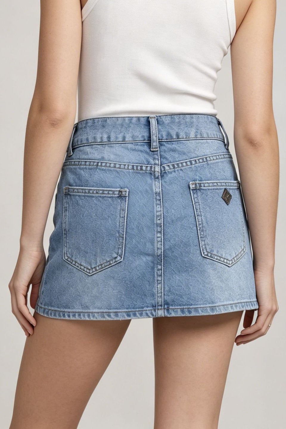 Coastal Denim Skirt