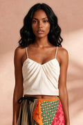 Ivory Minimal Cami  Top