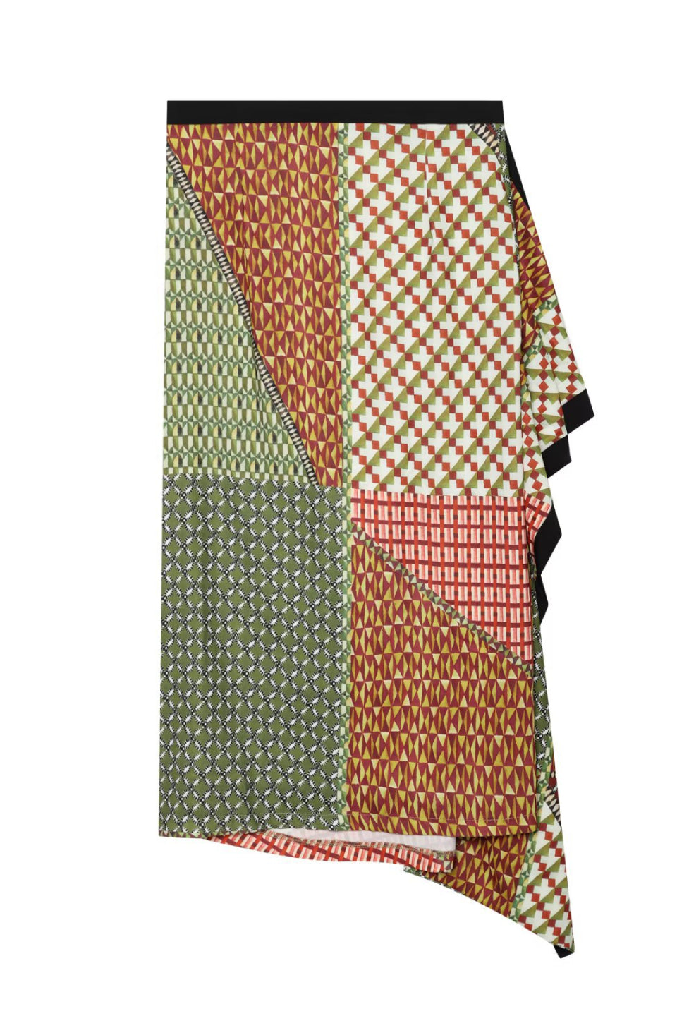 Retro Mosaic Skirt