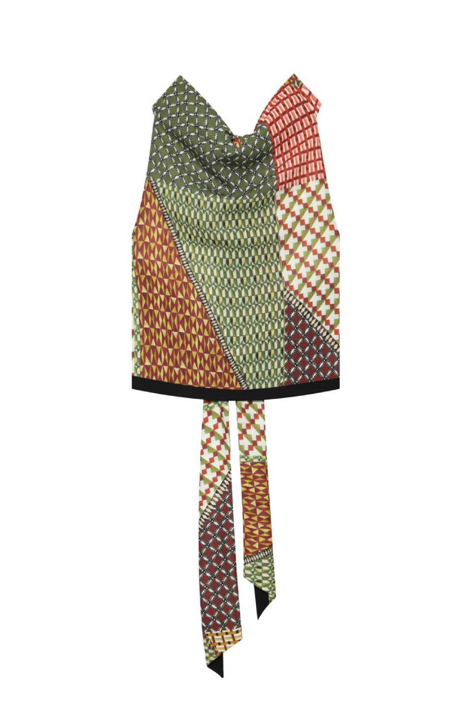 Retro Mosaic Tank Top