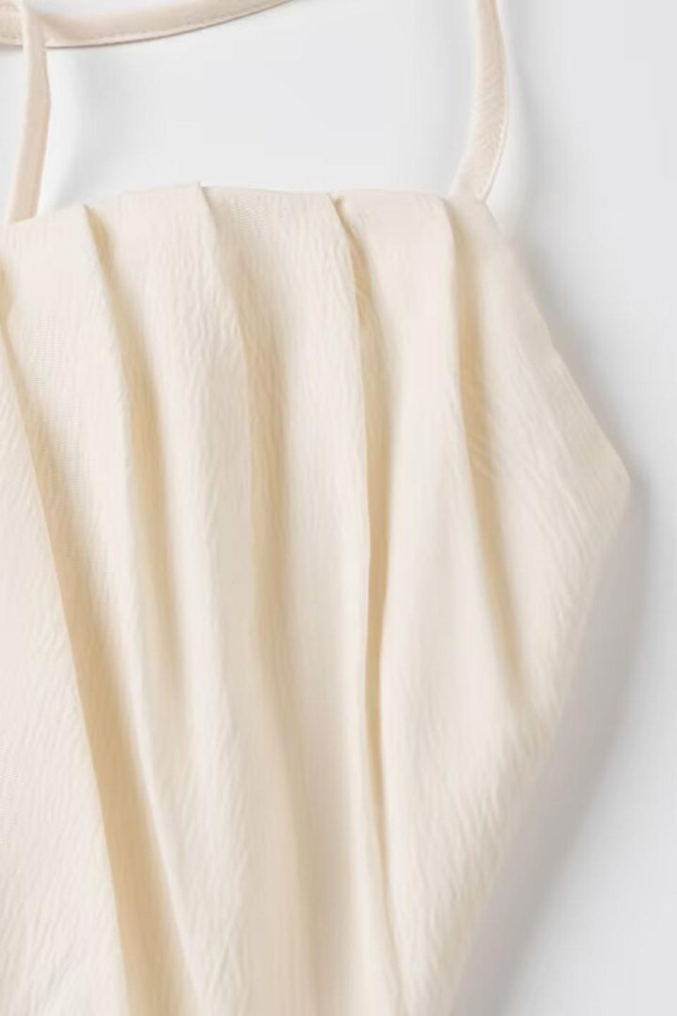 Ivory Minimal Cami  Top