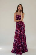 Amethyst Bloom Gown