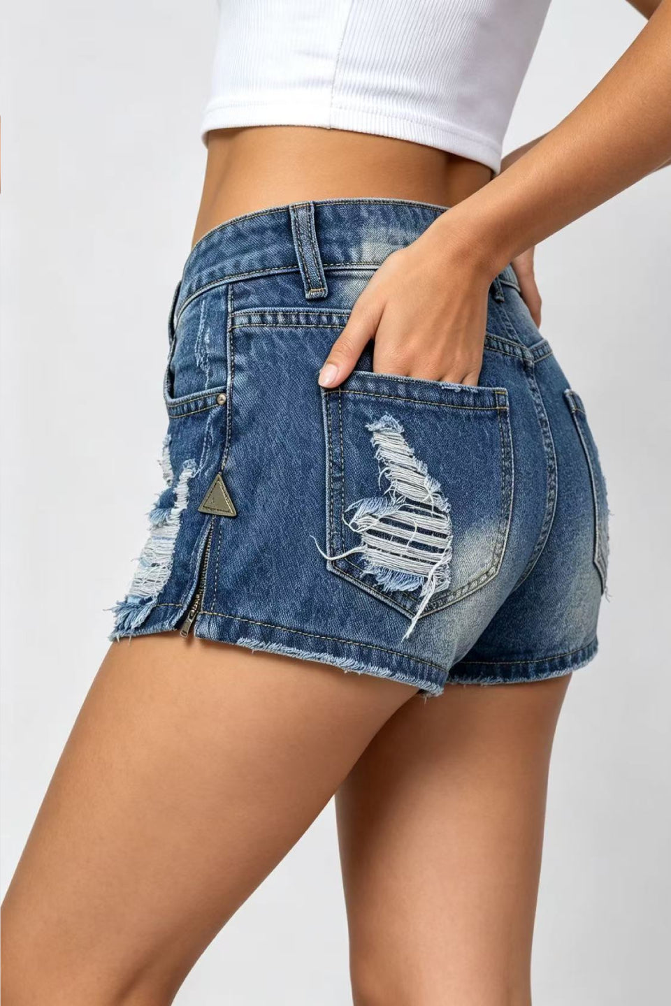 Rebel Denim Shorts