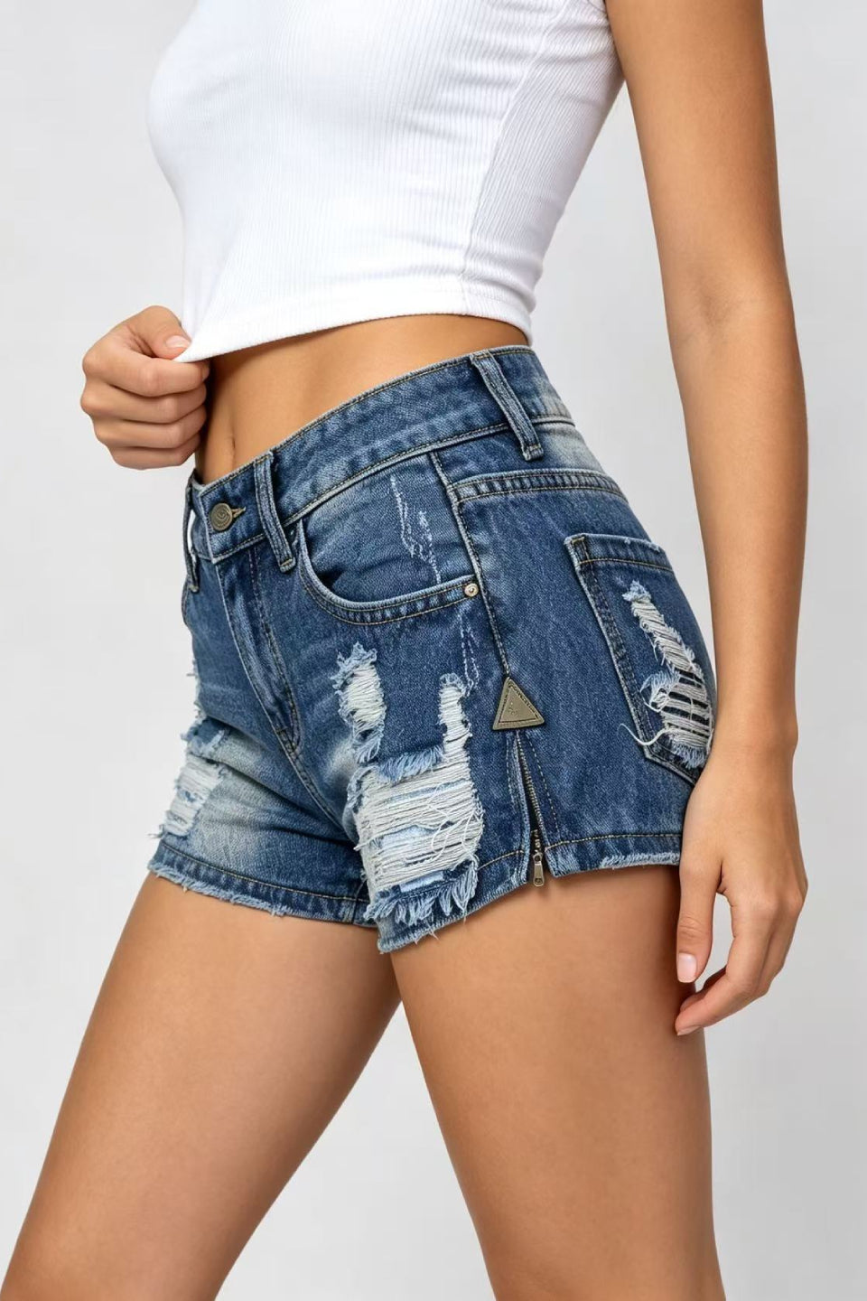 Rebel Denim Shorts