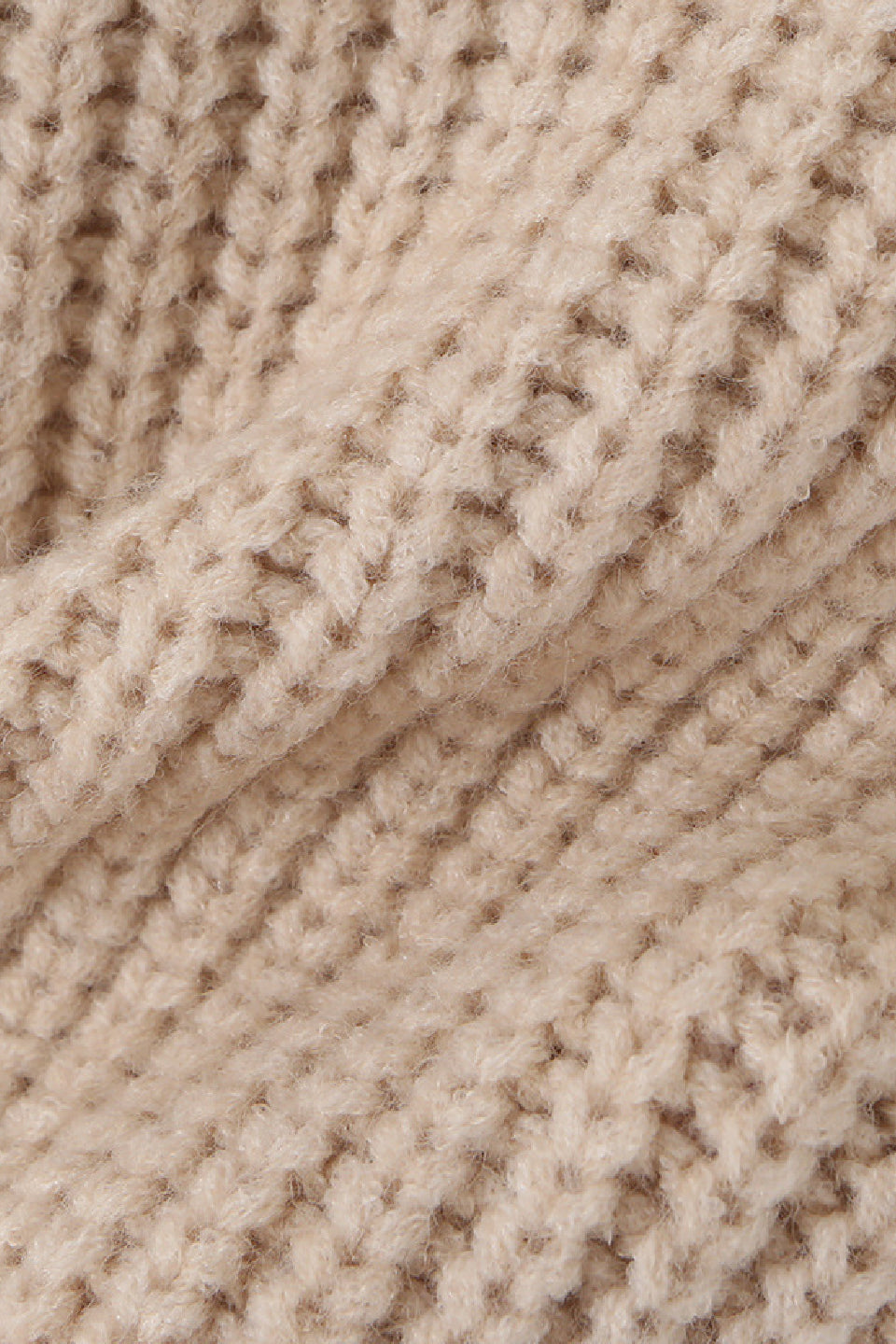 Oat Cozy Half Zip Sweater