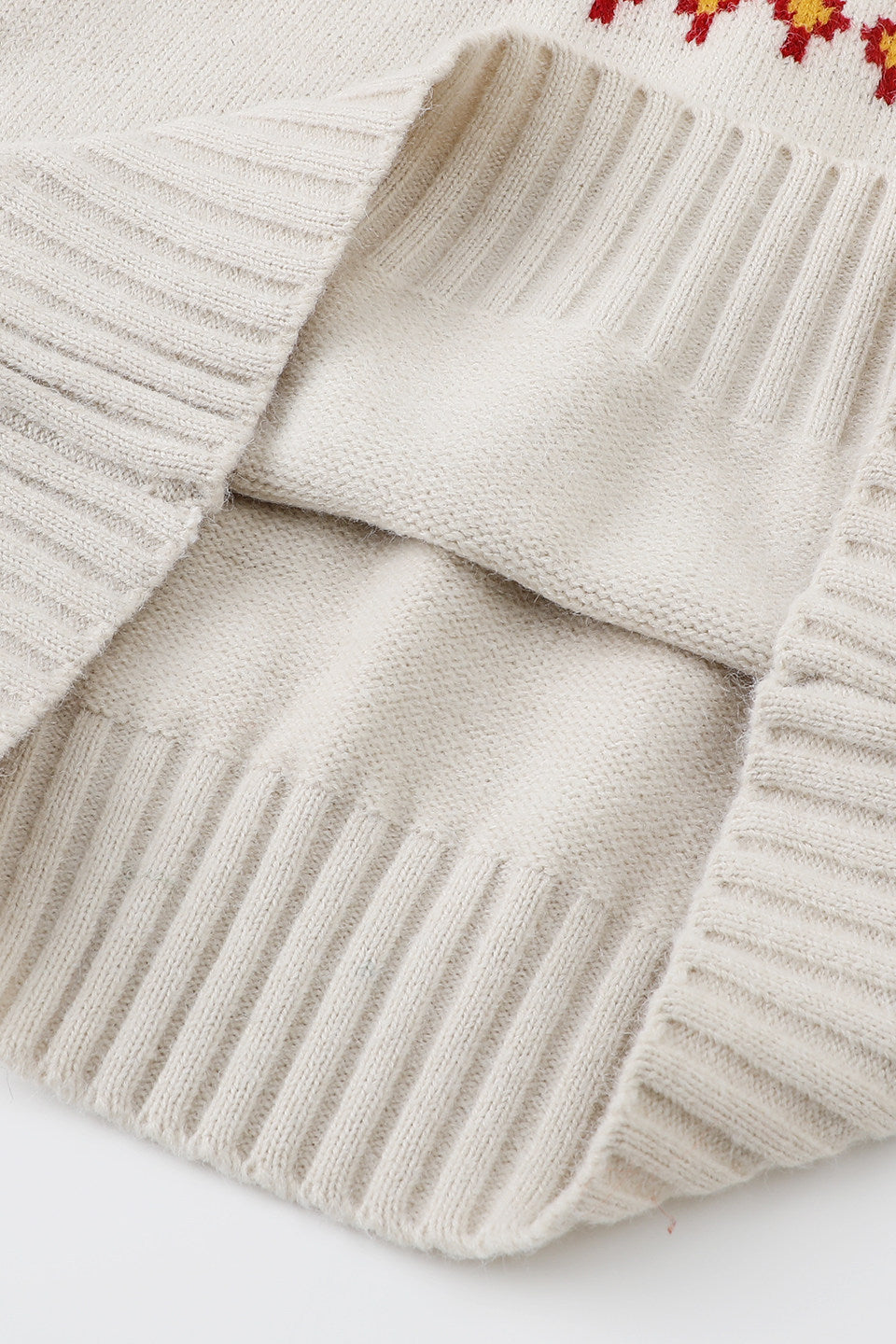 Nordic Snowflake Knit Sweater
