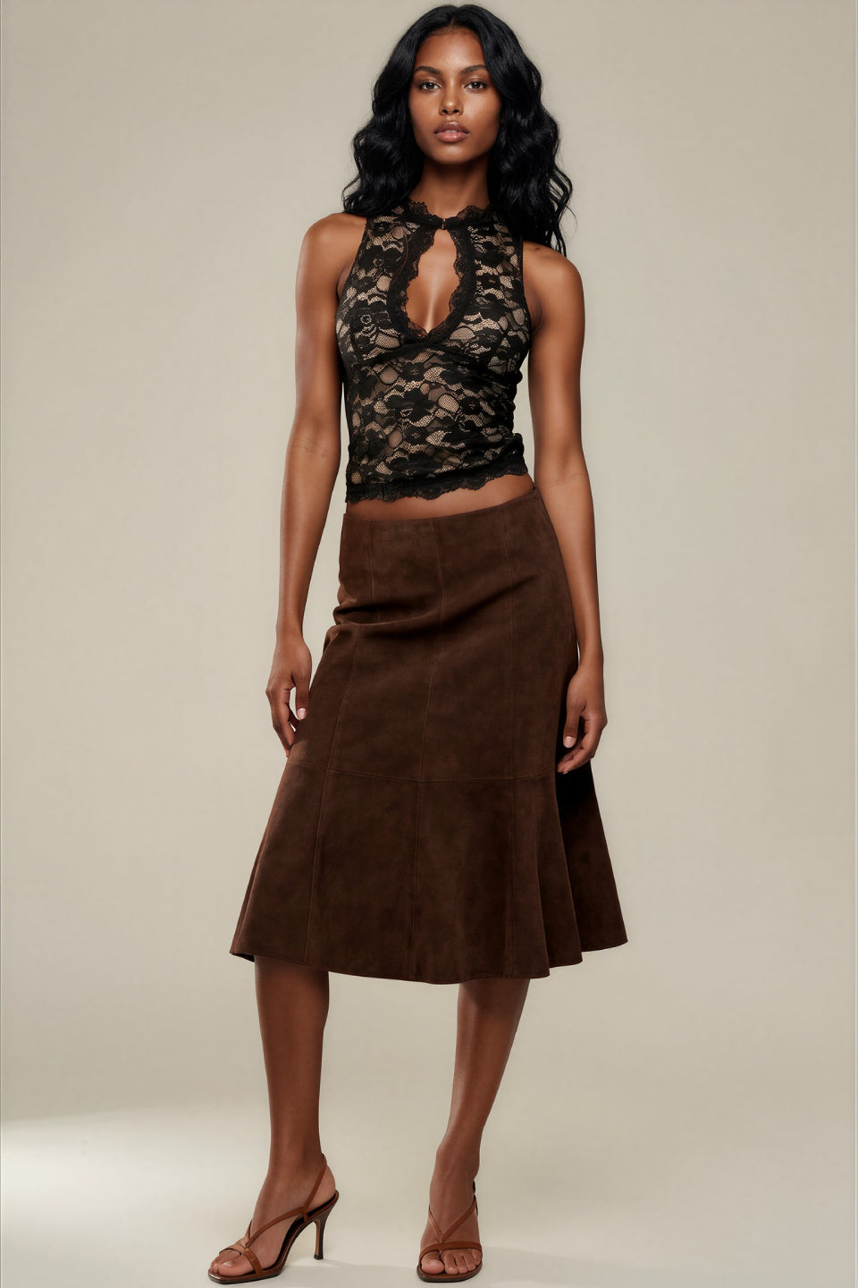 Noir Lace Muse Top