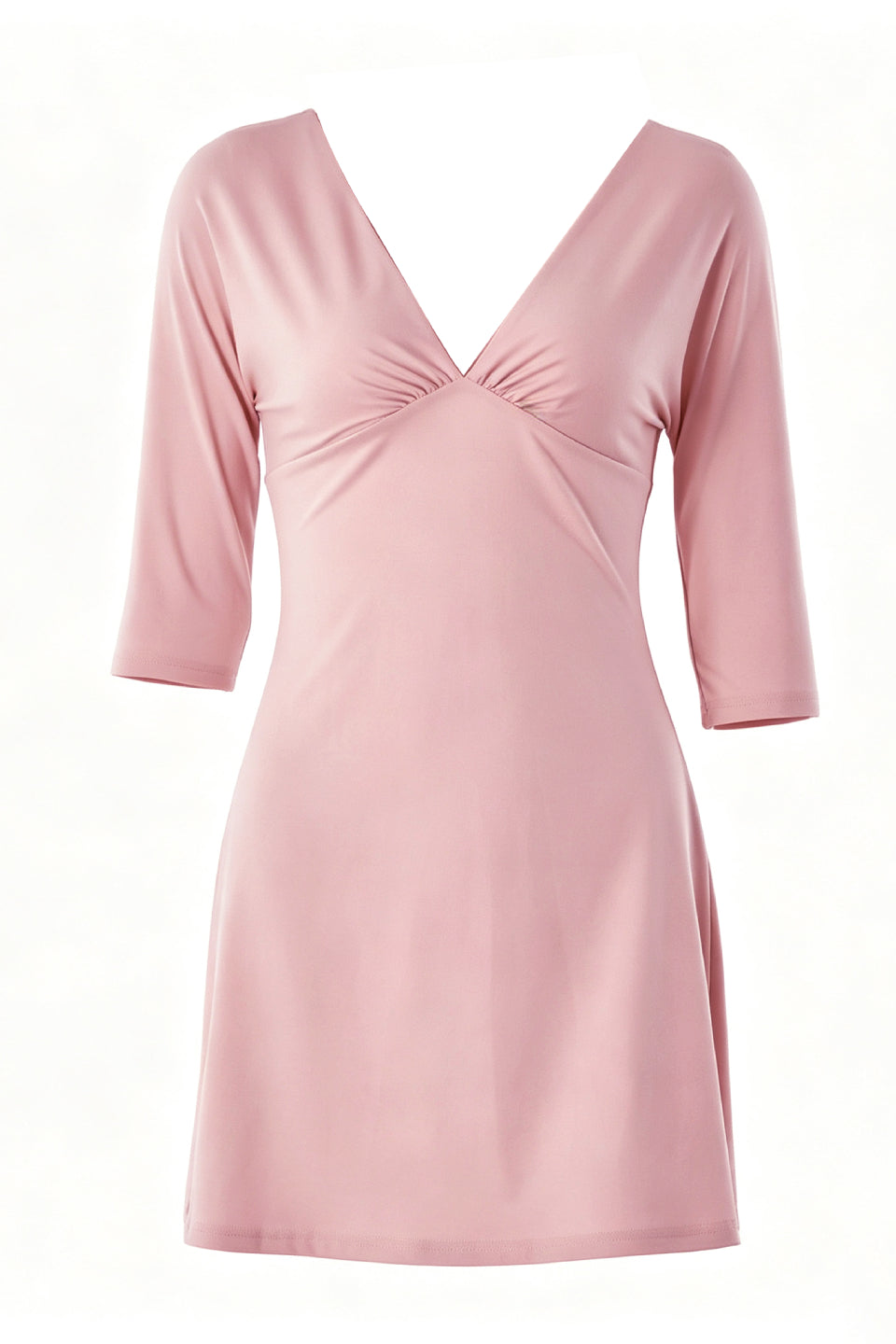 Dusty Rose Swing Dress