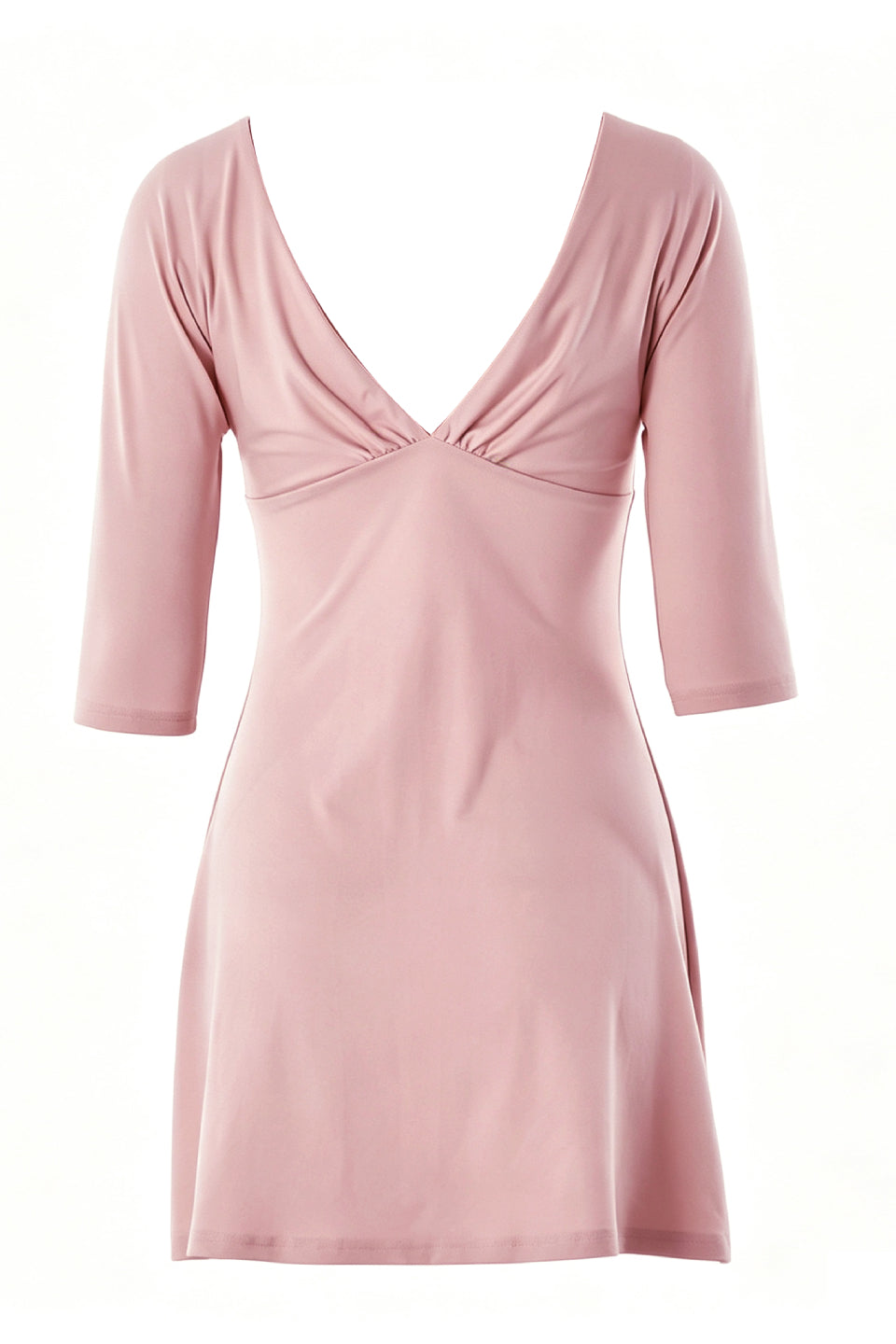 Dusty Rose Swing Dress