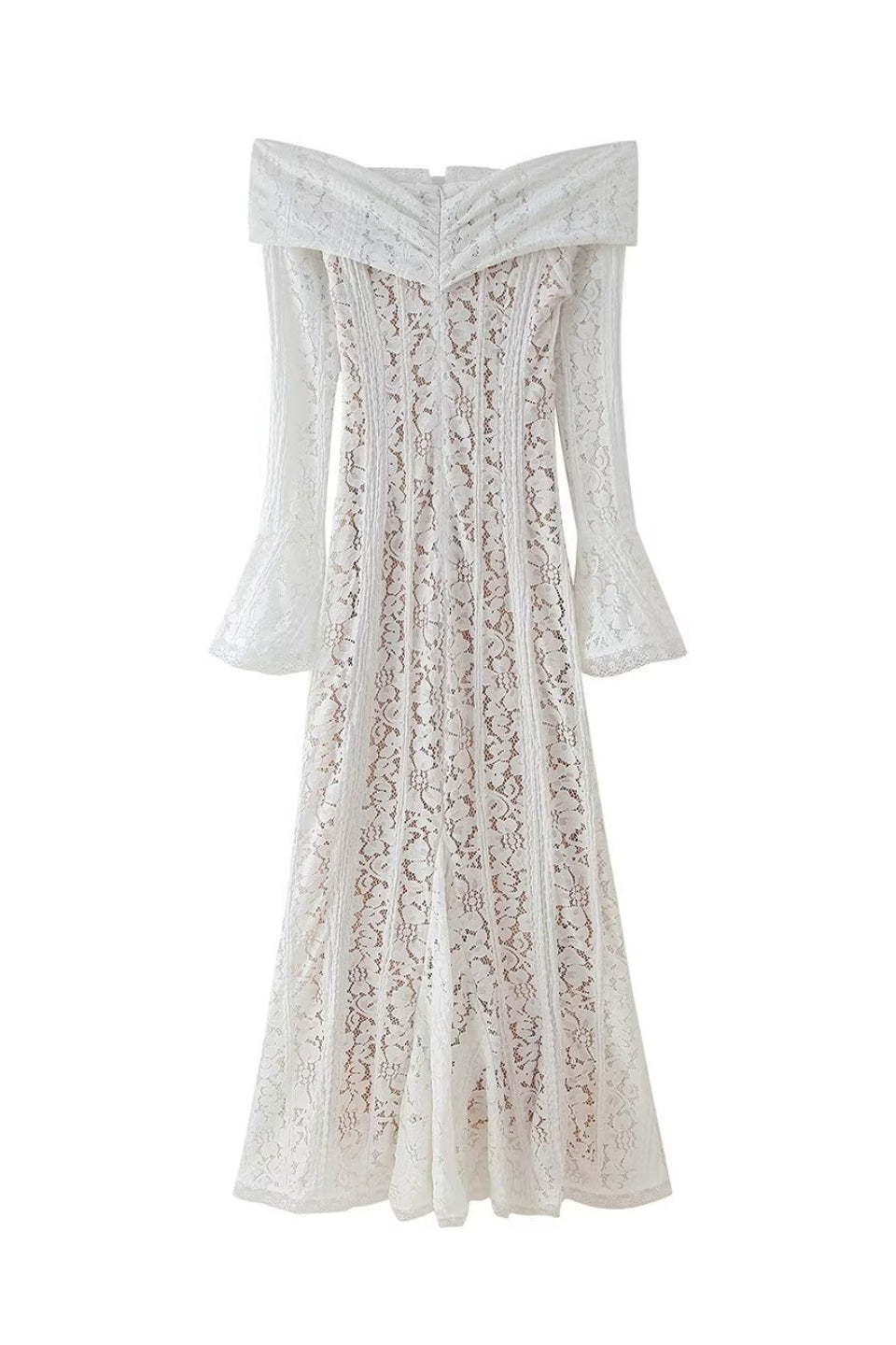 Ivory Lace Romance Gown