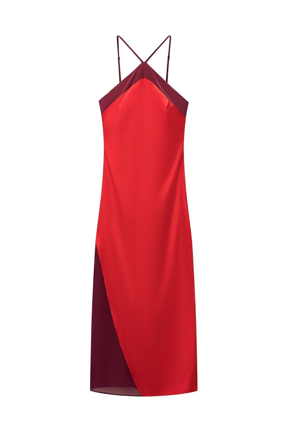 Burgundy Muse Gown