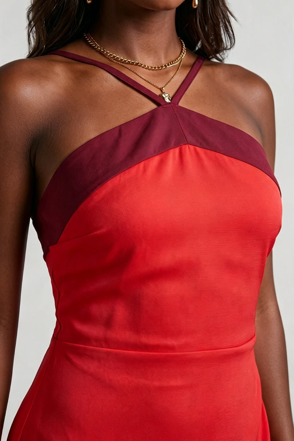 Burgundy Muse Gown