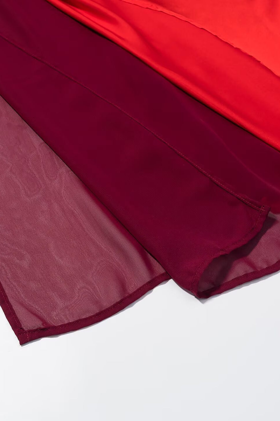 Burgundy Muse Gown