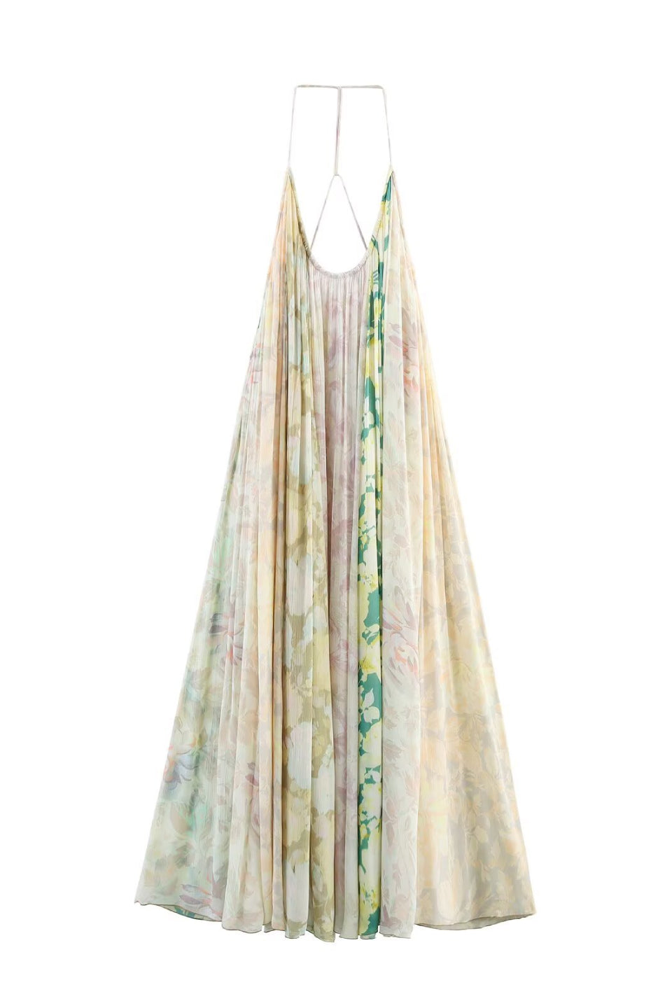 Pastel Garden Maxi Dress