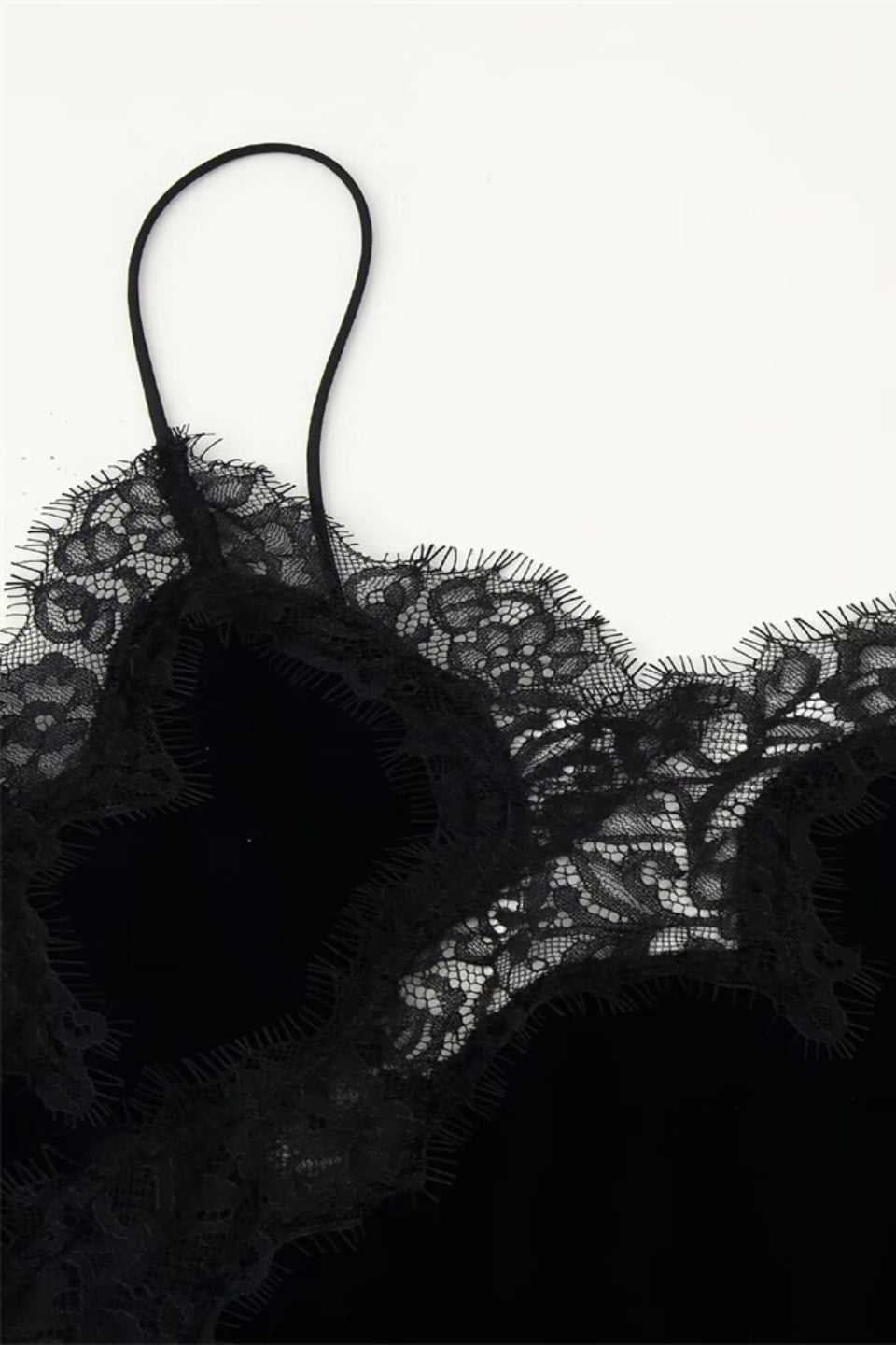 Velvet Noir Mini Dress