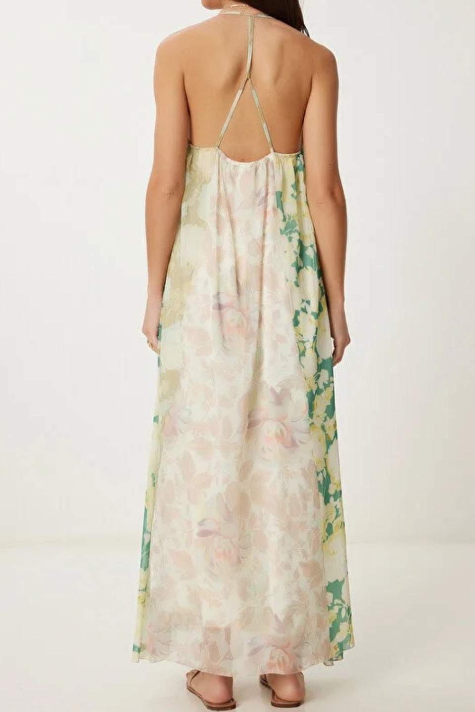 Pastel Garden Maxi Dress