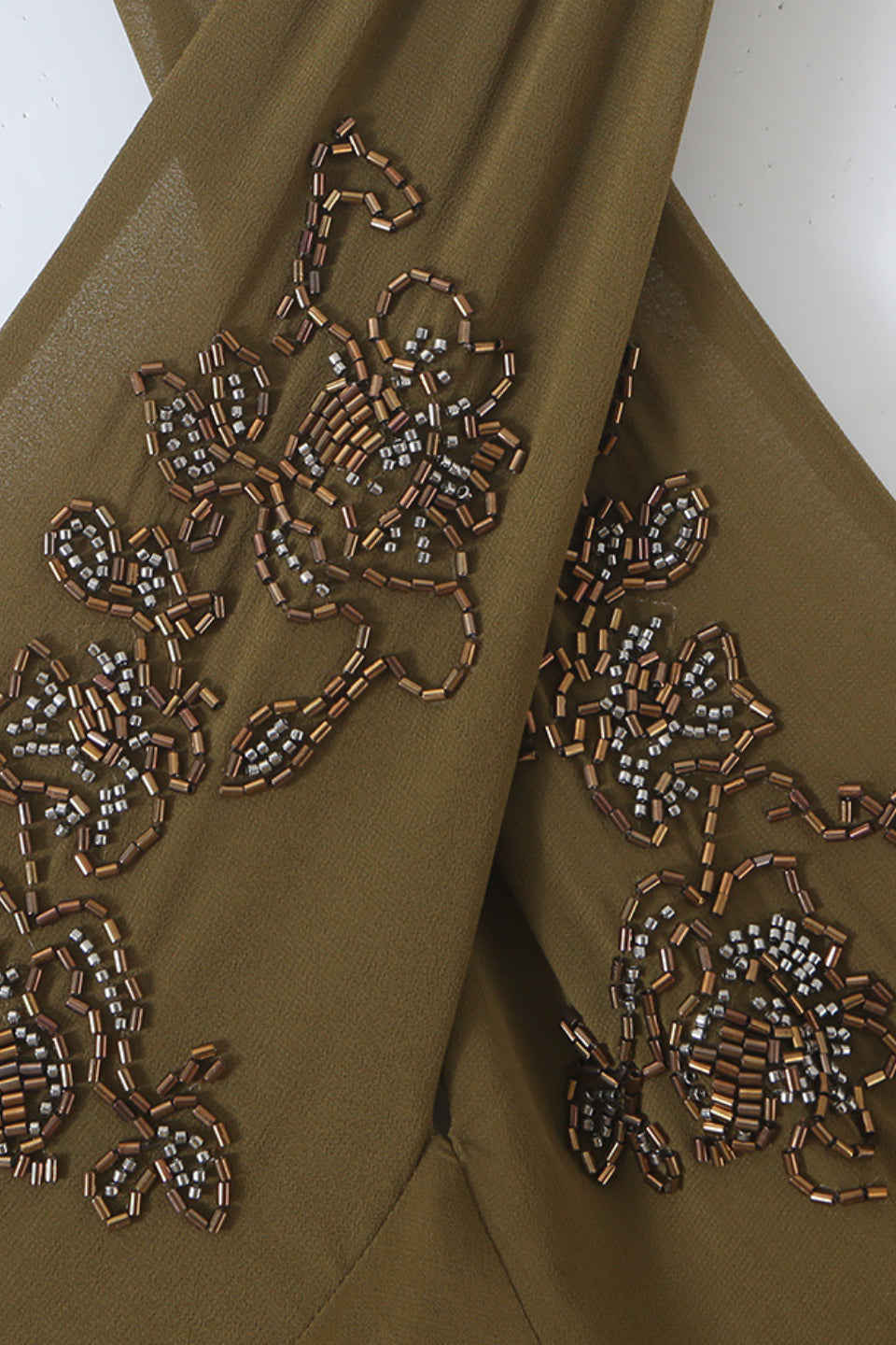 Olive Bloom Gown