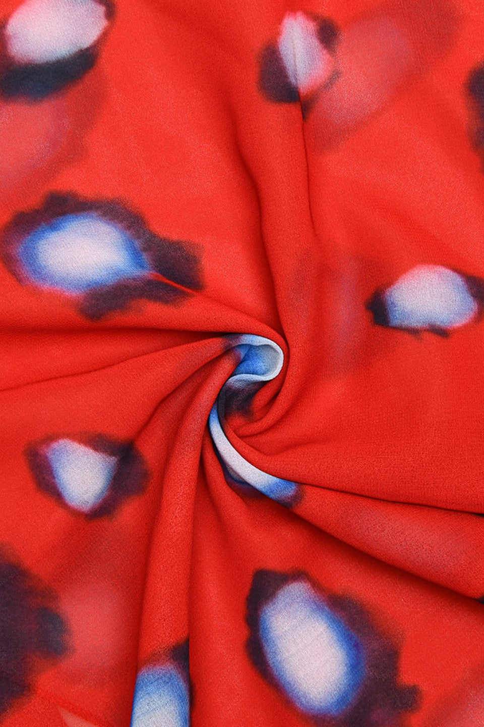 Rouge Spot Chiffon Mini Dress