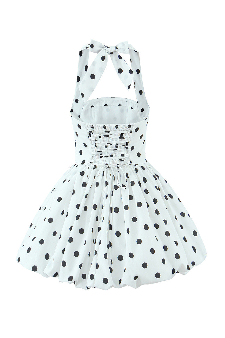 Ivory Dot Darling Mini Dress