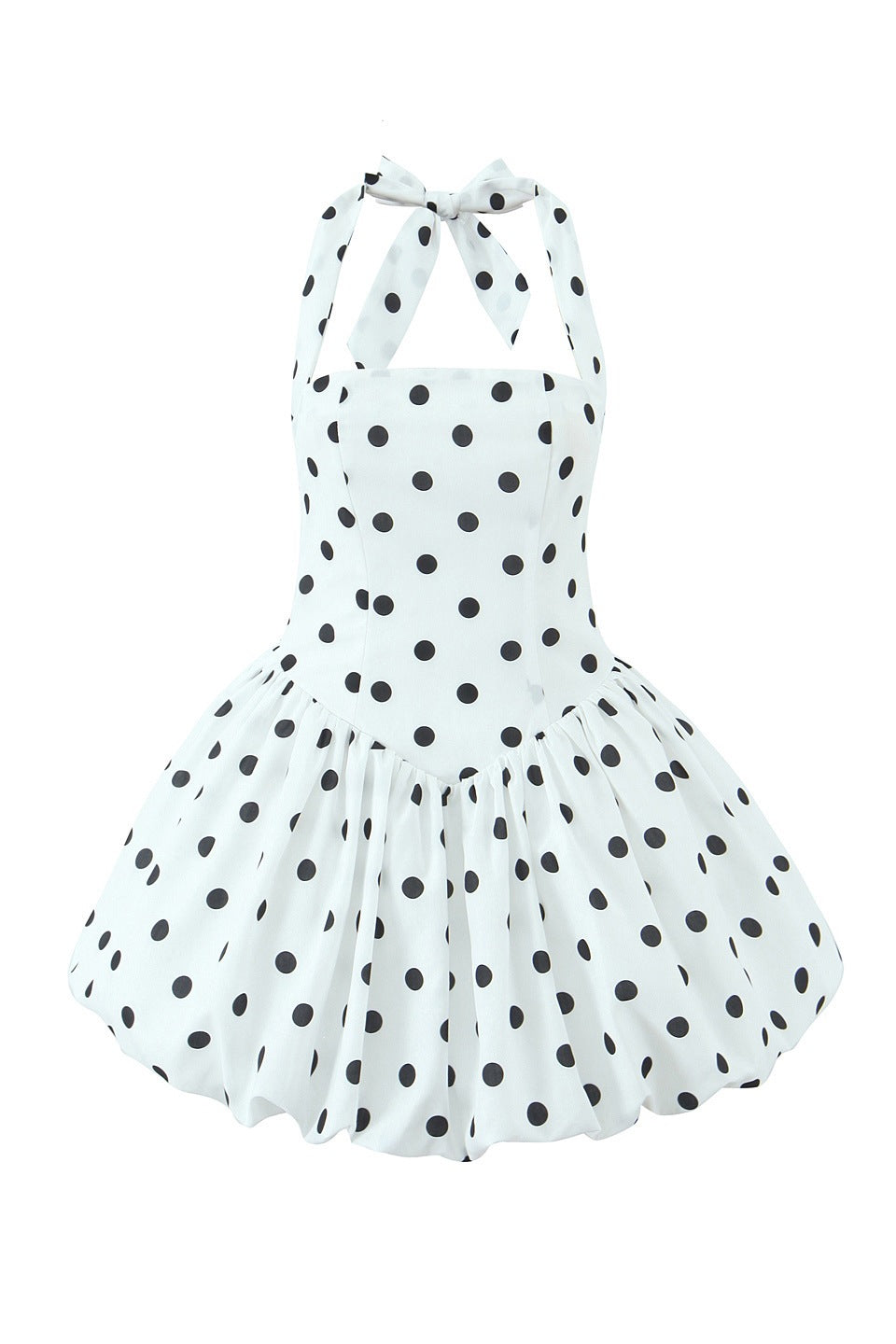 Ivory Dot Darling Mini Dress