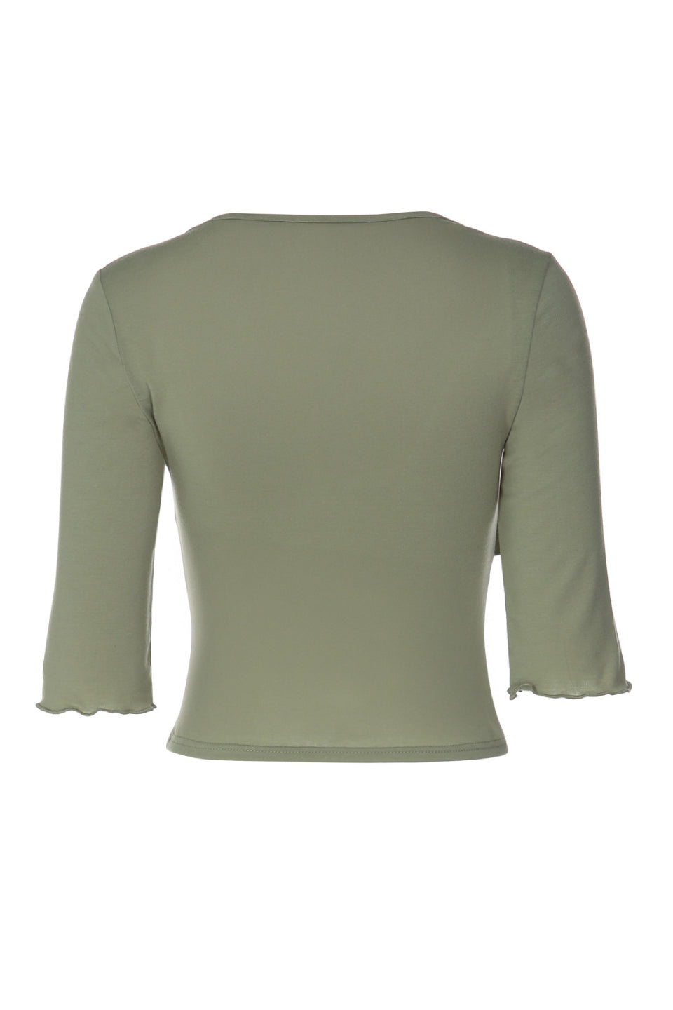 Sage Twist Lace Blouse
