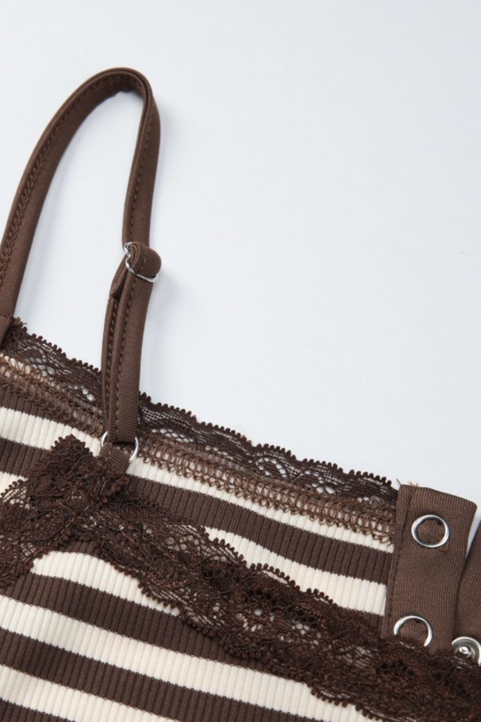 Cocoa Stripe Cami Top