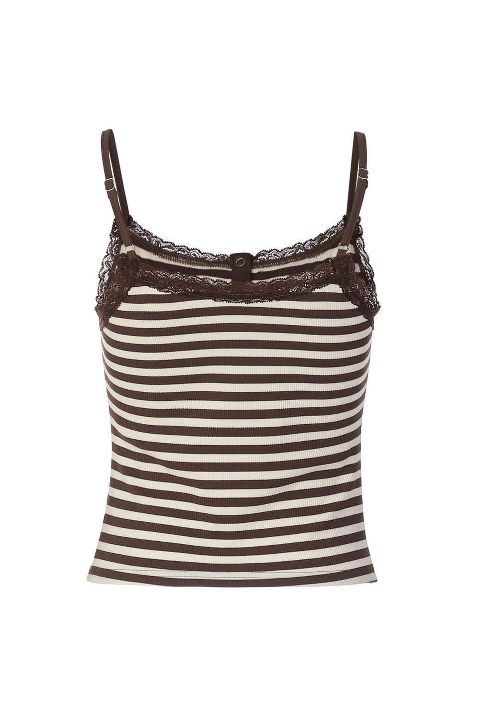 Cocoa Stripe Cami Top