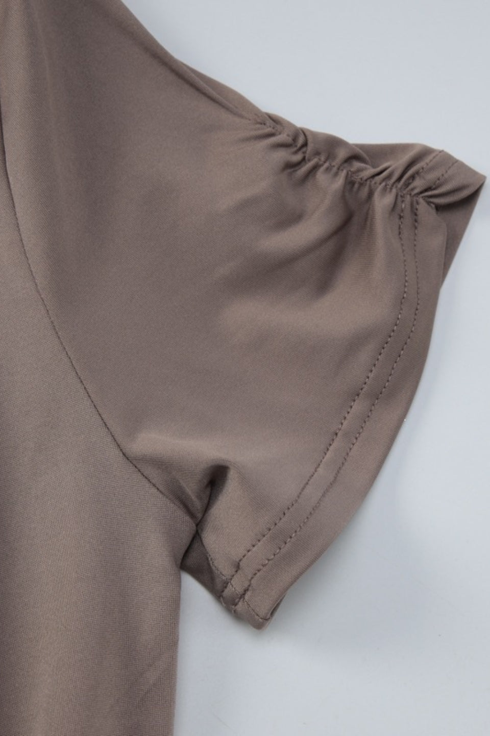 Taupe Twist Top