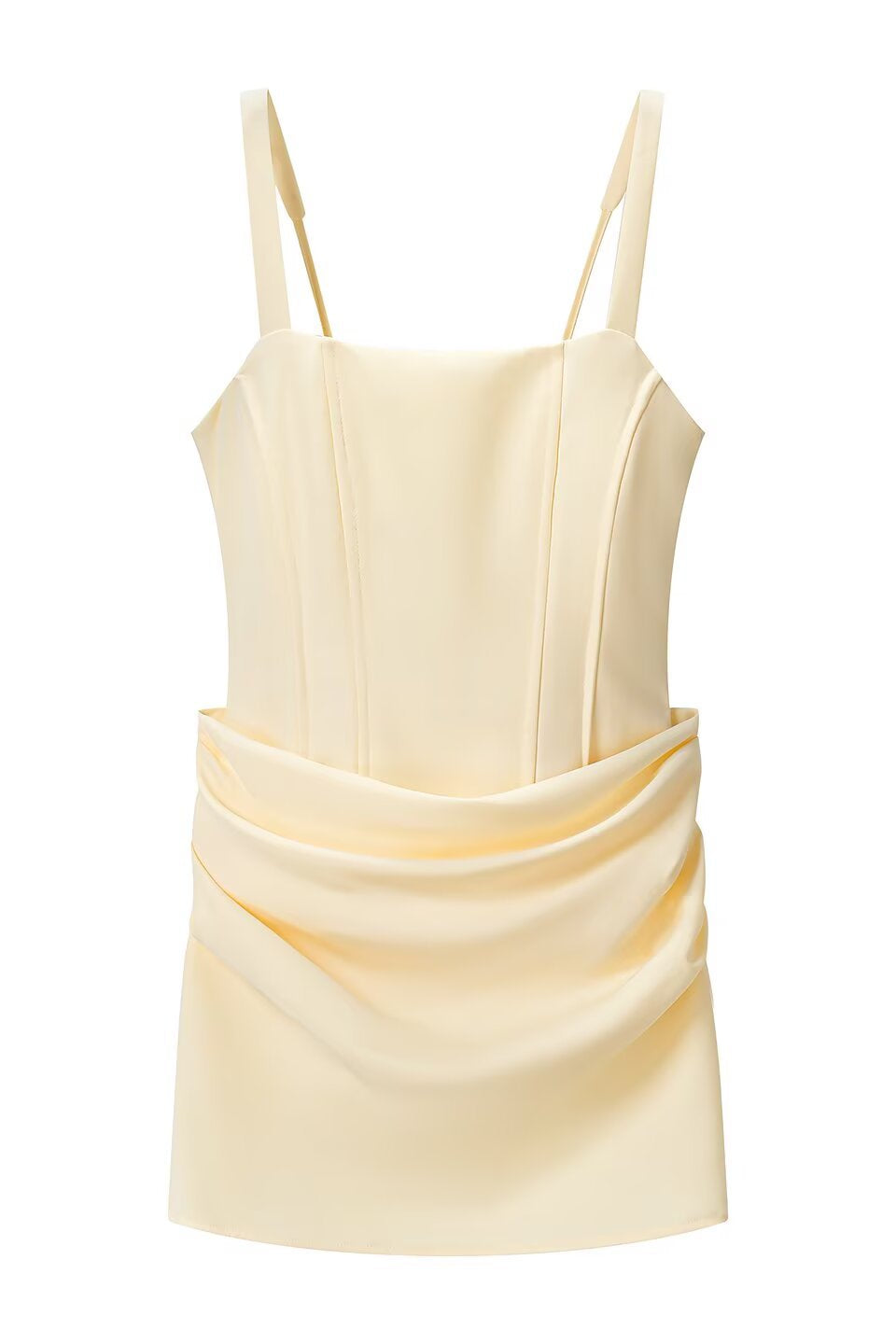Lemon Corset Mini Dress