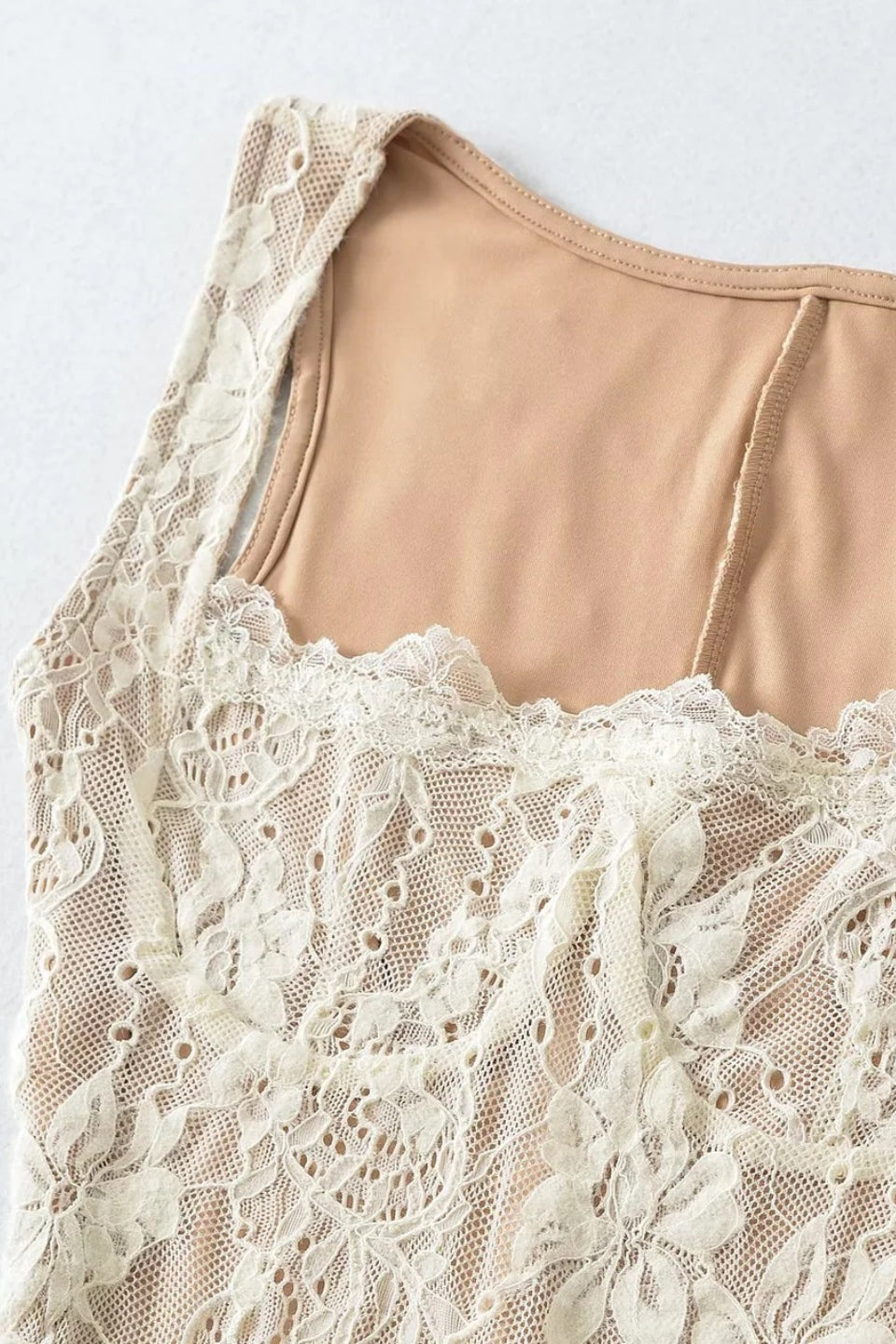 Ivory Lace Muse Maxi Dress