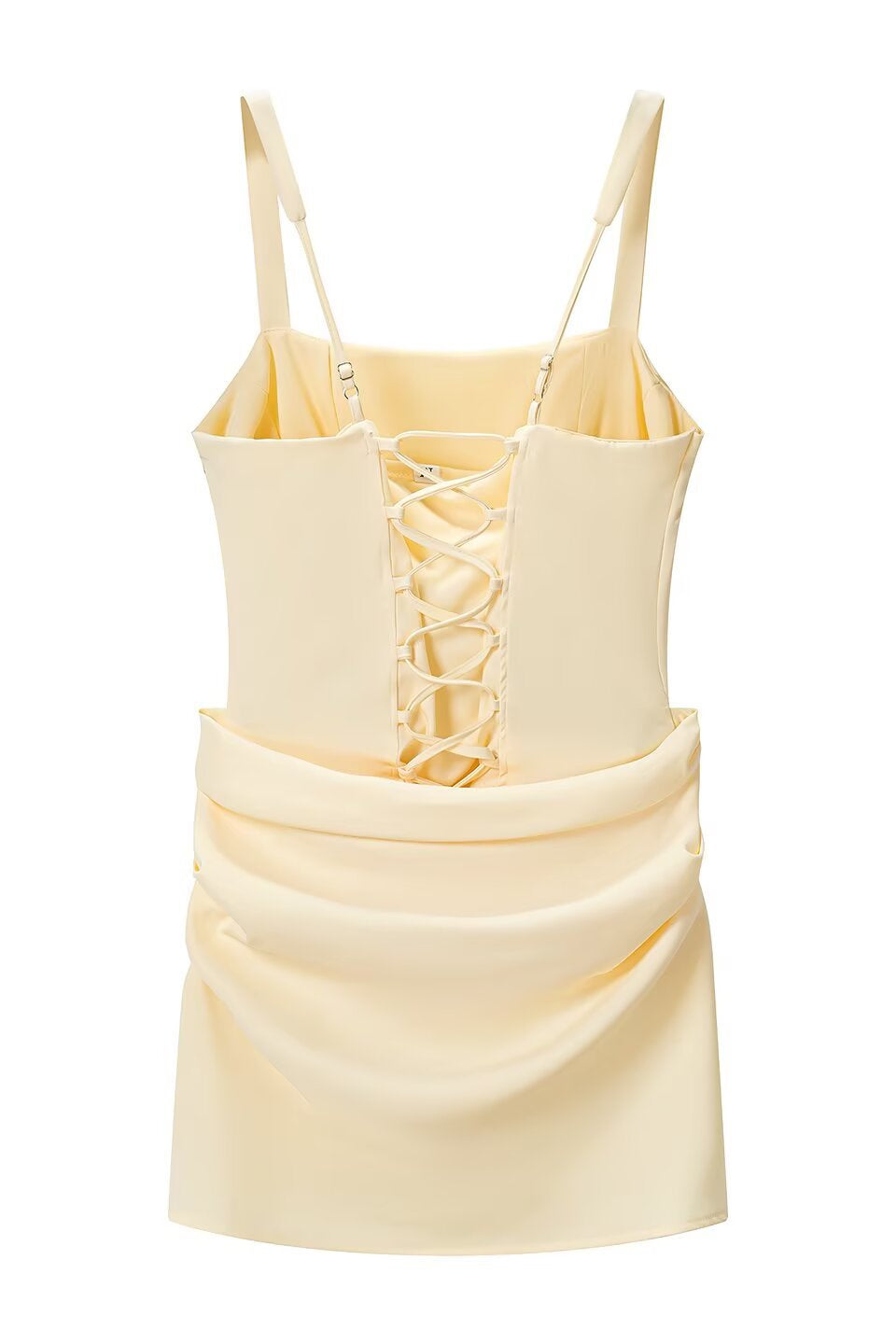 Lemon Corset Mini Dress