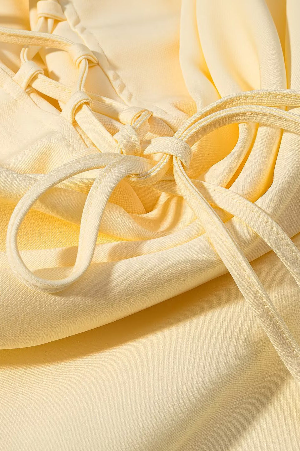 Lemon Corset Mini Dress
