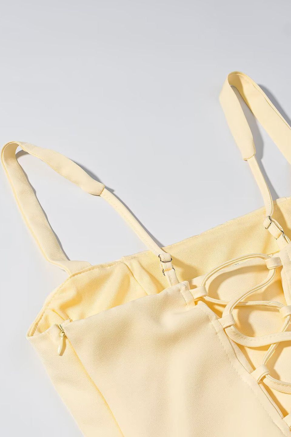 Lemon Corset Mini Dress