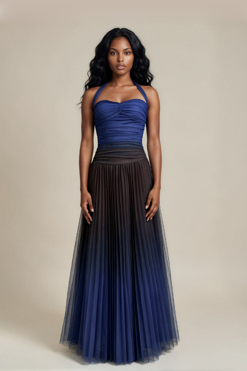 Midnight Ombre Gown