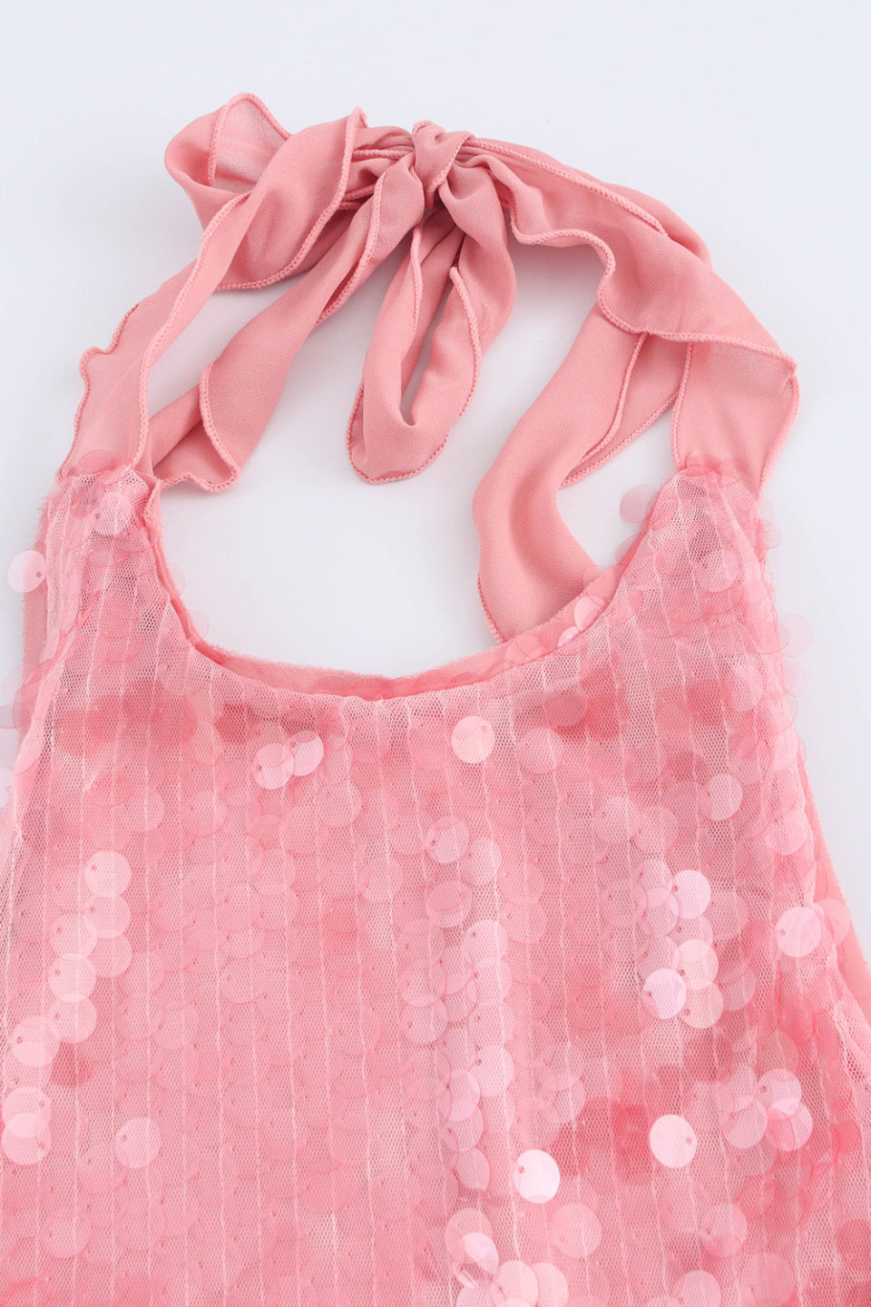 Blush Sequin Mini Dress